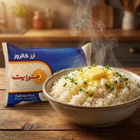 Sun White Calrose rice 4kg medium grain for sushi and daily cooking, shown in a clear image with rice grains in a bowl