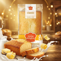 Oven Delights Classic Pound Cake (4 oz) Mini Loaves | Fresh Milk & Butter