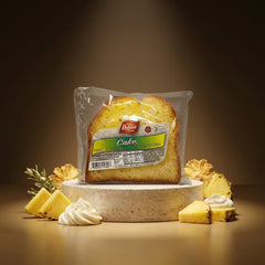 Delisia Pineapple Cream Cheese Cake 4oz Moist Pastel de Queso -Single Cake Snack