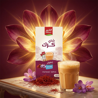 AlKhair Saffron Karak Tea 3x15g Sugar-Free Instant Spiced Chai