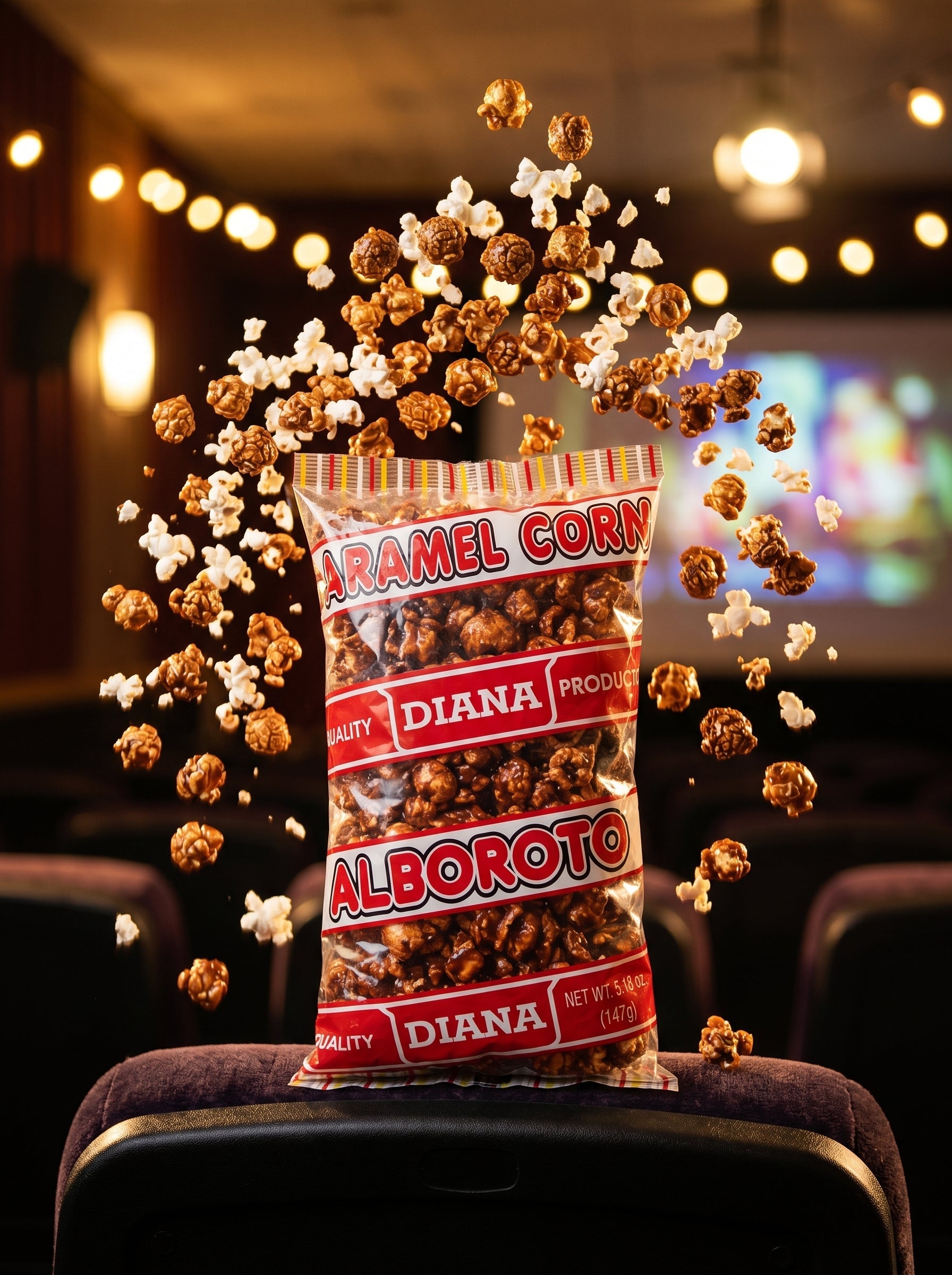 DIANA Alboroto Caramel Corn Sweet Snack 4.76oz