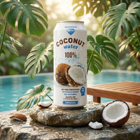 Diamonds Coconut Water with Pulp 16.9 FL OZ 100% Pure No Added Sugar for Natural Hydration
