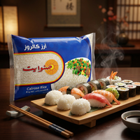 Sun White Calrose rice 4kg bag, medium grain rice ideal for sushi and daily cooking, showing a packaged rice product.