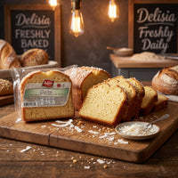 Delisia Coconut Cake 5oz Moist Torta De Coco Snack-Single Cake Snack