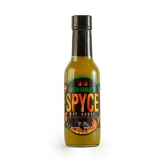 SPYCE Green Habanero Hot Sauce 5 fl oz | Low Sodium, 100% Natural | For Flavorful Meals - SANI-LLC