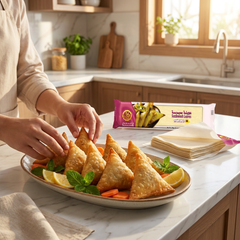 Alkaramah Sambosa Dough Sheets Samosa with Oil 500g