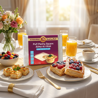 ALKARAMAH LOW FAT 15 PUFF PASTRY SQUARE 400gm