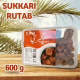 Dates: Hajar dates | Sukkari Rutab | premium Saudi dates | Best breakfast in Ramadan | Naturally sweet | 100% Fresh | Packed securely | Ramadan gift box | 600g | Store in a frozen place