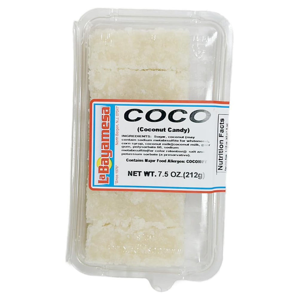 La Bayamesa Coco Blanco coconut candy 7.5oz 212g - 1PaysLess