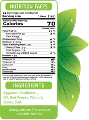Smile Stuffed Eggplant Makdous | 1000g - 35.26 Oz