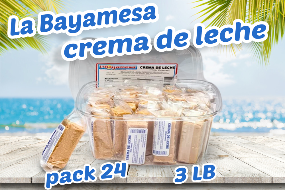 La Bayamesa Coco Blanco||Coco Leche||Coco Amelcochado||Crema De Leche3lb