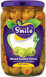 Stuffed Olives Mixed | 600g - 21.16 Oz