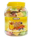 YAME-Halal حلال PUDDING YOGURT JELLY JAR ASSORTED WITH NATA DE COCO (Product of Malaysia)