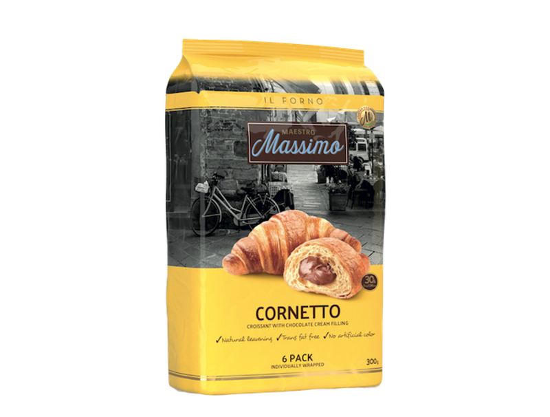 Maestro Massimo Chocolate Croissants, 6 Pack (270g), Individually Wrapped SnacksMaestro Massimo Chocolate Croissants, 6 Pack (270g), Individually Wrapped SnacksMaestro Massimo Chocolate Croissants, 6 Pack (270g), Individually Wrapped Snacks