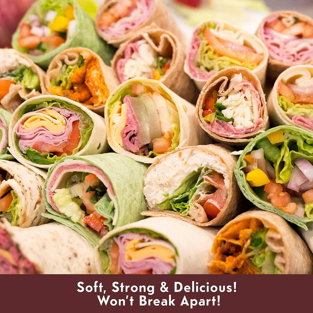 Toufayan Wraps – Wholesome Wheat 6 COUNT | NET WT. 11 OZ. (312g) - 1PaysLess