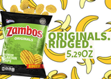 Zambos Plantain Chips – Delicious Plantain Chips originals || Ridged Premium Plantain chips || crunchy and delicious || (5.29 oz. /150g)