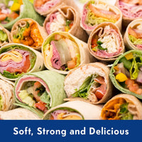 Toufayan Gluten Free Tortilla Wraps 6 Count (11 oz) Original Flavor Certified GF, Vegan Friendly for Tacos, Burritos & Healthy Wraps - SANI-LLC
