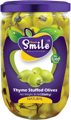 Stuffed Olives Thym | 600g - 21.16 Oz