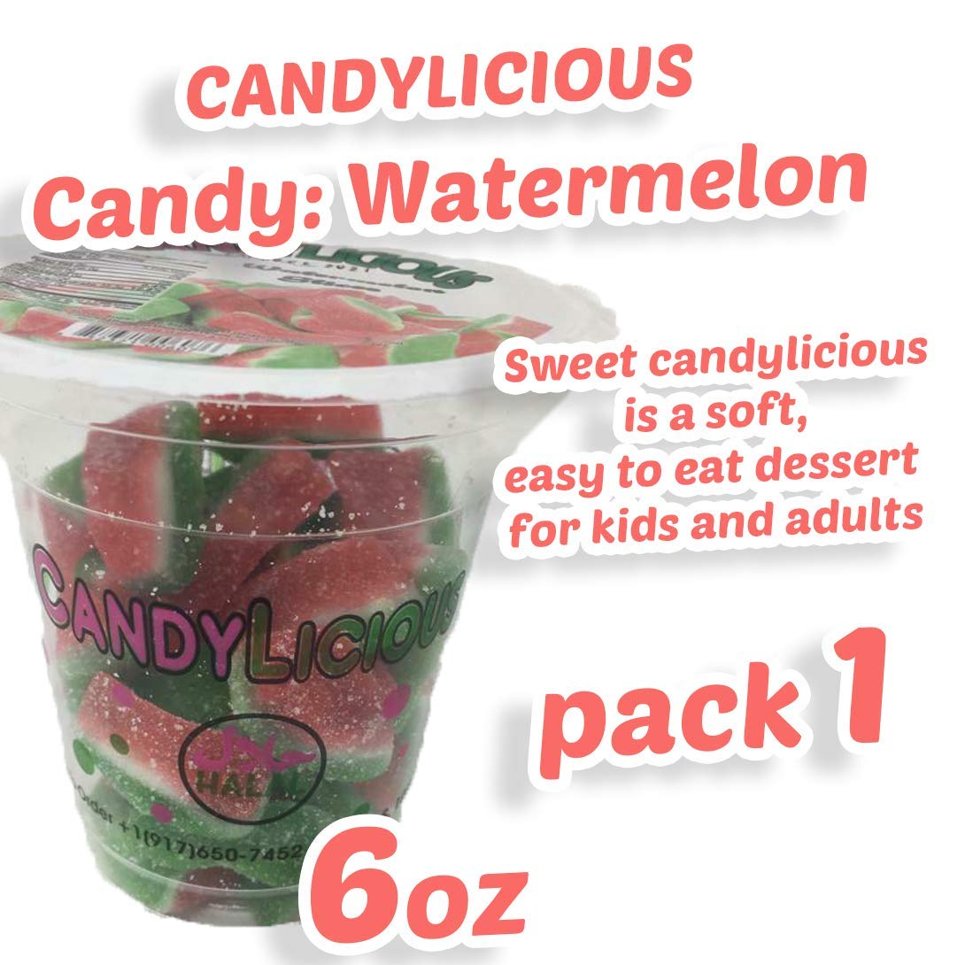 Cup Candy: Watermelon flavor, 6oz