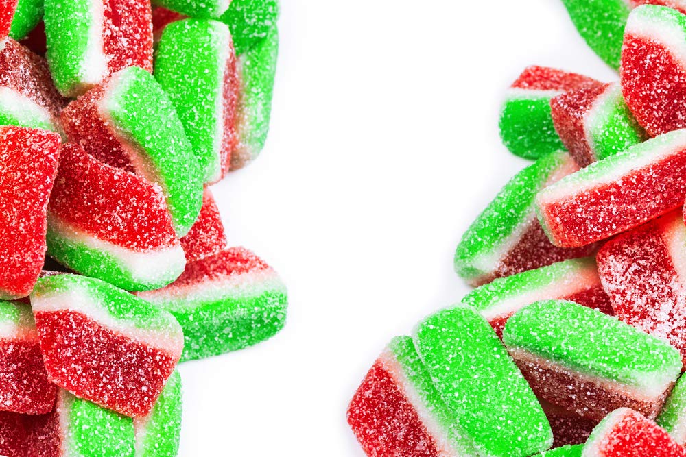 Cup Candy Licious | Watermelon Slices| Watermelon flavor candy | HALAL | Sweets & Delicious | 6oz.