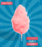 Lyla Cotton Candy Sweet and Fluffy Wrapped Packs 1.6oz