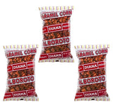 Diana Alboroto Corn Snacks, Caramel Flavored, Delicious Crunchy Corn - Healthy Family Snacks, Tasty Snack - Kosher, NON-GMO - Alternative for Chips, Crackers & Pretzels, 5.18 Ounce - Pack of 3