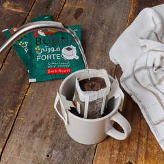 AlKhair Bunna Forte Dark Roasted Coffee 10 Sachets 100g