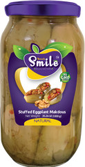 Smile Stuffed Eggplant Makdous | 1000g - 35.26 Oz