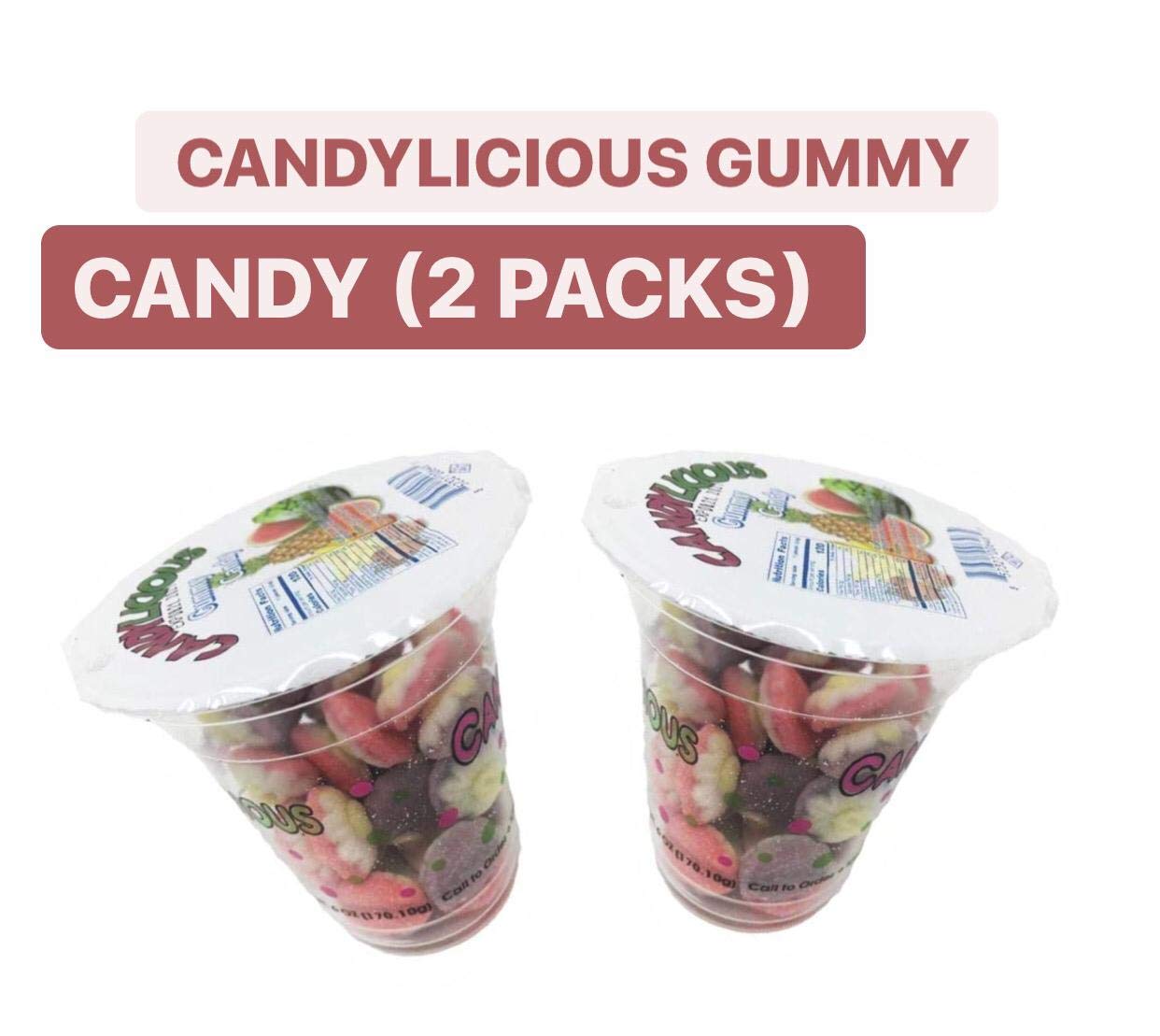 SWEET AND DELICIOUS CANDIES : CANDYLICIOUS STRAWBERRY FOAM CAKE (2 PACKS)