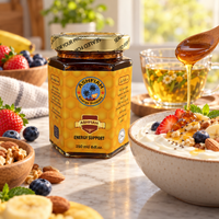 Ashfiah Energy Support Honey 8oz (250ml) – Royal Honey Blend with Ginseng & Black Seed
