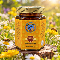 Ashfiah Energy Support Honey 8oz (250ml) – Royal Honey Blend with Ginseng & Black Seed