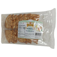 Bake & Take Palmeritas puff pastry snack pack, 12 pieces, golden flaky pastry, gourmet treat ready to enjoy.