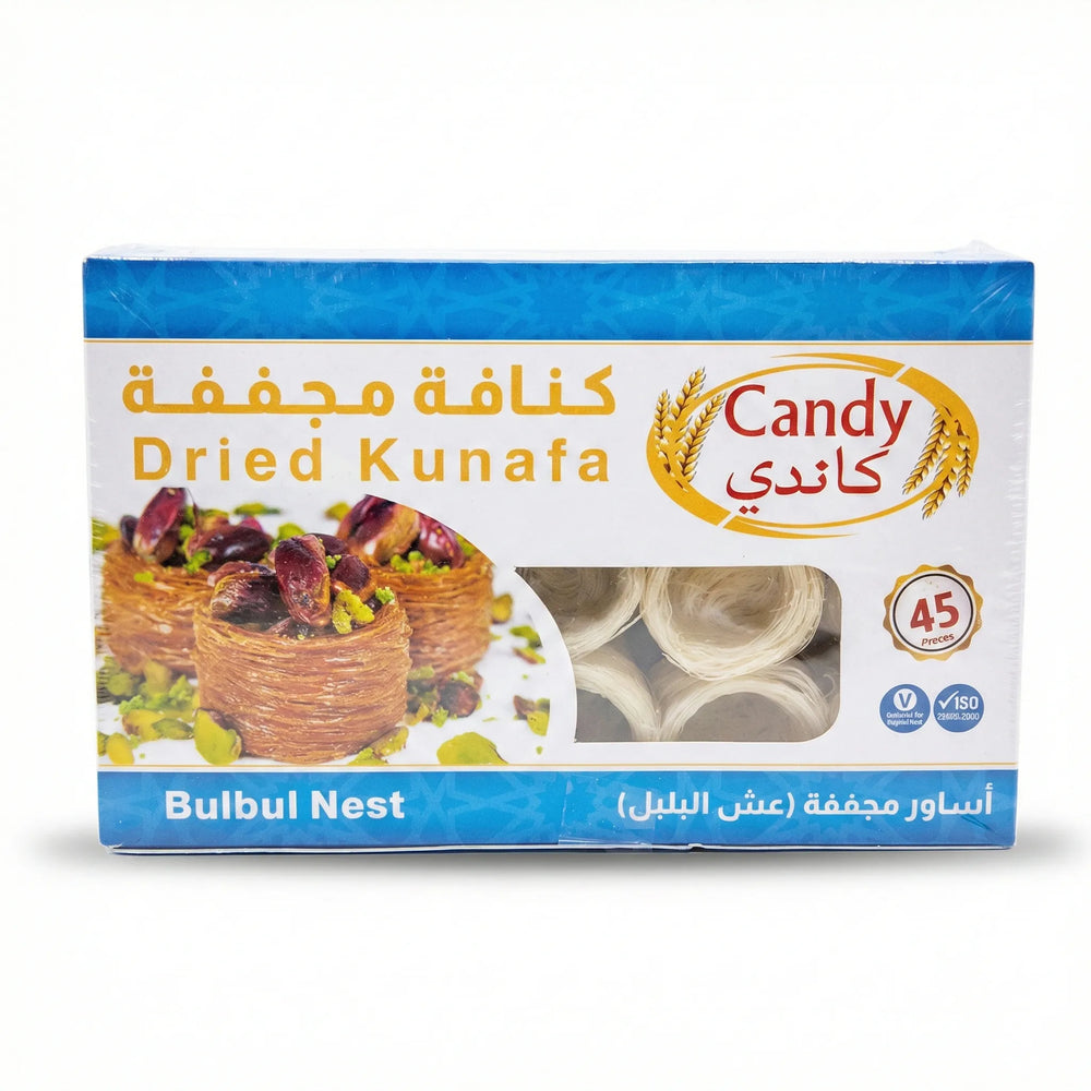Candy Dried Kunafa Bulbul Nest - 45pc (254g) Authentic Pastry for Desserts - SANI-LLC