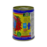 Harissa Du Cap Bon Tunisian red hot pepper sauce jar, traditional spicy chili paste, non-GMO, gluten-free, ideal for marinades and dips.