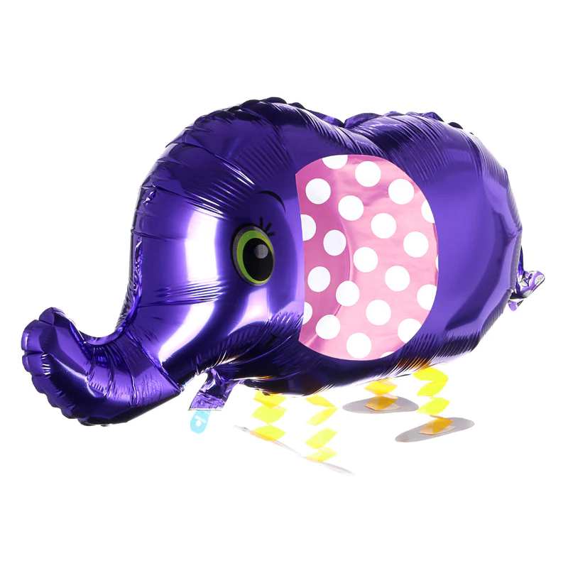 Purple Walking Balloon Purple Elephant