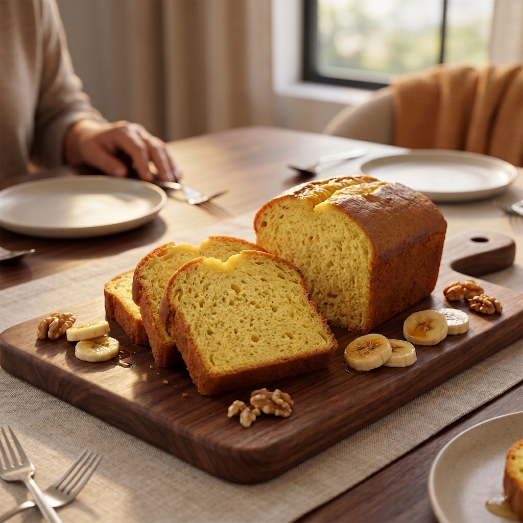 Delisia Banana Nut Cake 5oz-Single Cake Snack