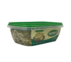 Tamara pistachio halva with sesame, 700g, showcasing creamy, nutty Tahini dessert with chopped pistachios on top.
