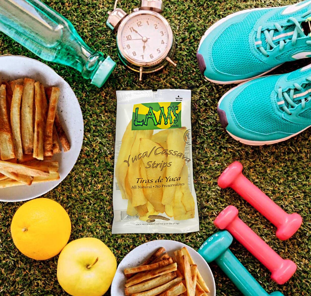 Lam's Yuca/ Cassava Strips, vegetable snacks 2.5 oz - 1PaysLess