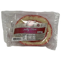 Delisia Jelly Slice 3oz Rollo De La Jalea Sweet Sponge Cake Snack-Single Cake Snack