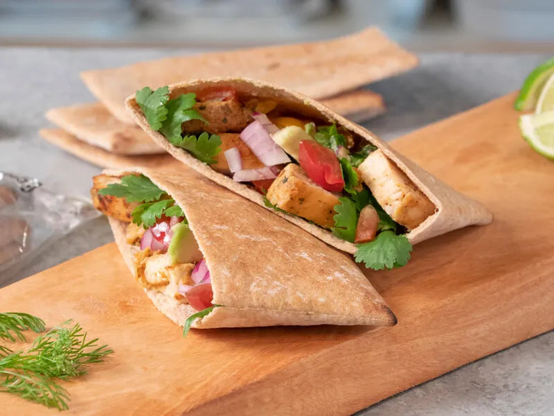 2 of Toufayan Smart pockets with vegetables and much inside