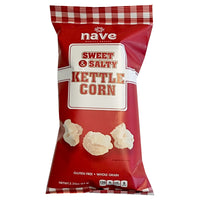 nave Sweet & Salty Kettle Corn Popcorn, 2.25oz Bag, Whole Grain, Gluten-Free, Gourmet Snack for Movie Night and School Lunches