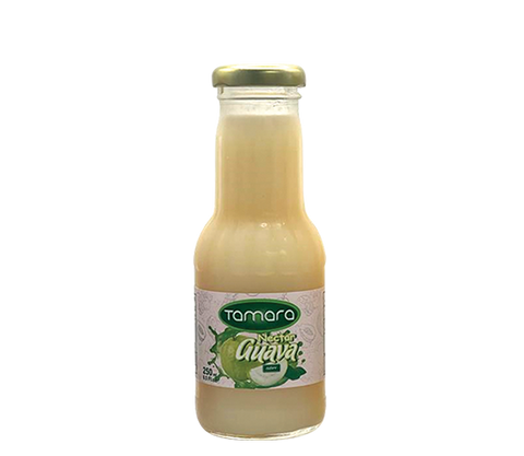 Tamara guava nectar in a 250ml bottle, tropical drink with vibrant pink liquid, perfect for refreshing on-the-go.