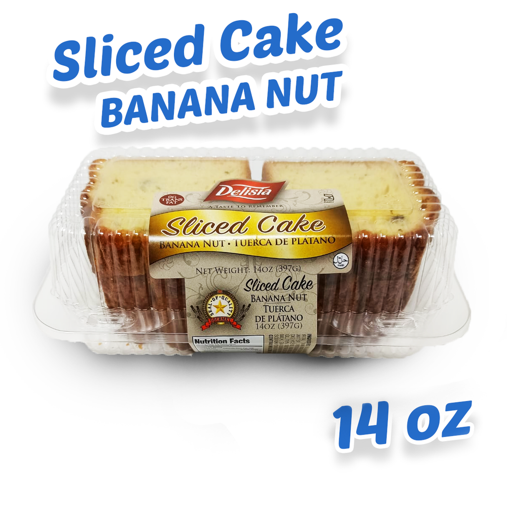Delisia Cake Banana NUT Box 14 Oz