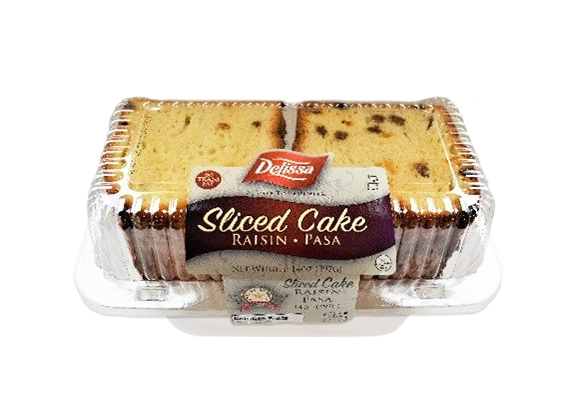 Delisia Sliced Cake Raisin 14oz - Incomplete - 1PaysLess