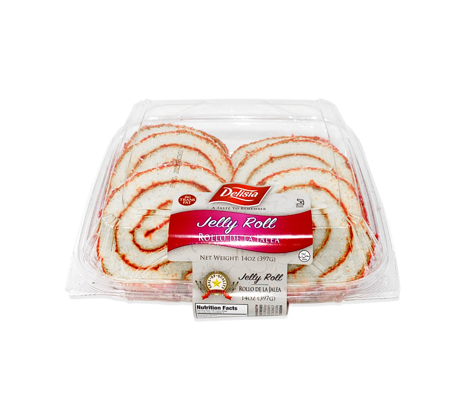 Jelly Roll cakes 14oz from Delisia