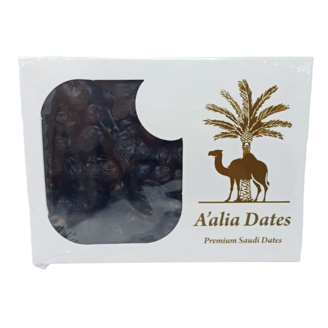 A'alia Dates Premium Saudi Ajwa Dates from Madinah - Authentic & Natural Healthy Snack - 2.35 lb Pack