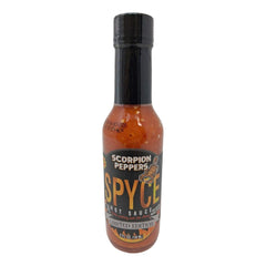 SPYCE Scorpion Pepper Hot Sauce 5 fl oz 70% Less Sodium No Sugar Added For Flavorful Cooking & Dipping - SANI-LLC