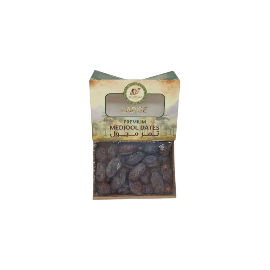 AbuAyash Farms Premium Medjool Dates, Large 2lb Box, All-Natural Sun-Dried Superfood, Non-GMO & Gluten-Free, Rich Caramel Flavor, Perfect for Healthy Baking and Gourmet Snacking - SANI-LLC