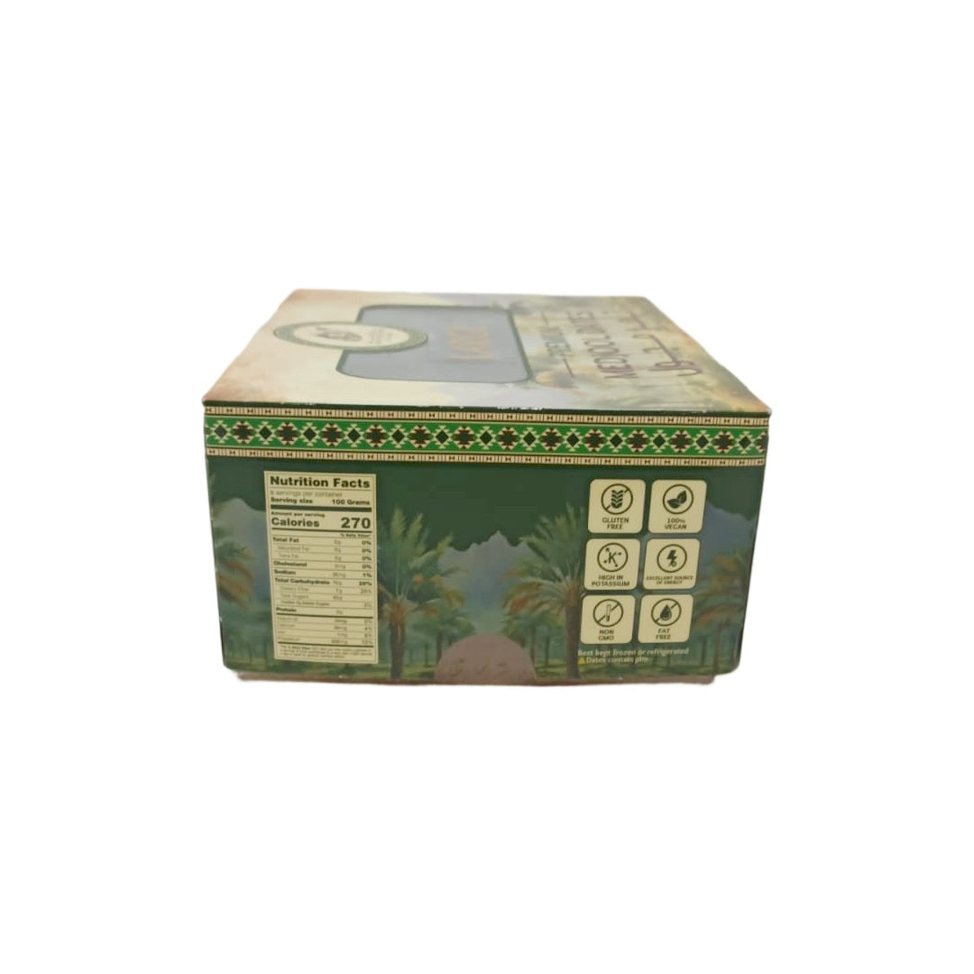 AbuAyash Farms Premium Medjool Dates, Large 2lb Box, All-Natural Sun-Dried Superfood, Non-GMO & Gluten-Free, Rich Caramel Flavor, Perfect for Healthy Baking and Gourmet Snacking - SANI-LLC