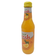 Bor Fresh Orange Flavored Carbonated Soda Drink, 200ML (6.7 fl oz) Glass Bottle, Made with Beetroot Sugar, Crisp Citrus Sparkling Beverage for Refreshing Hydration - SANI-LLC
